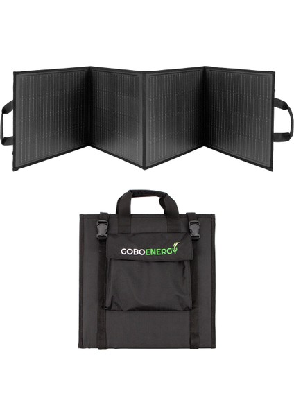 100W Katlanabilir Çanta Tipi Solar Güneş Panel Seti + Powerbank modelleri