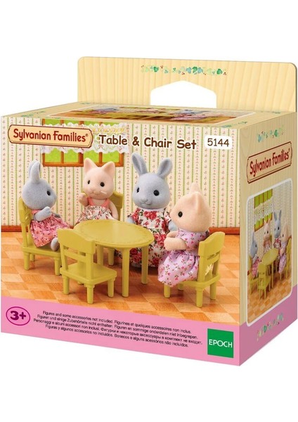 5144 Sylvanian Families Masa - Sandalye Seti (Figürler Dahil Değildir) +3 Yaş