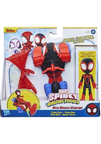 F6776 Spidey ve Inanılmaz Arkadaşları - Araç ve Figür +3 Yaş