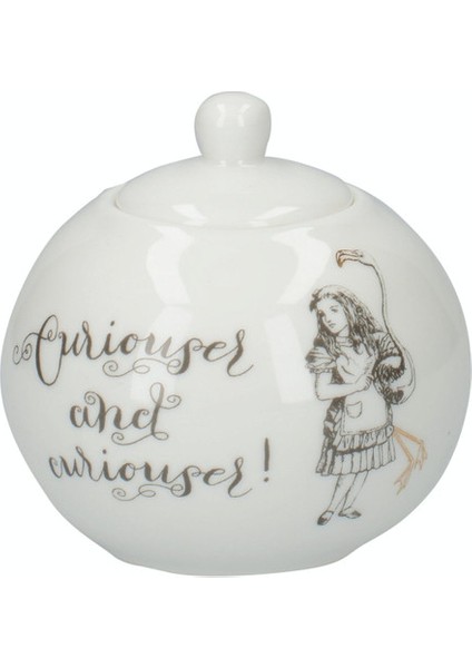 x V&a Alice In Wonderland Porselen Krema ve Şekerlik Seti modelleri