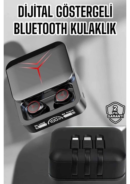 Bluetooth Kulaklık Bluetooth Bağlantılı Powerbankli Yeni Nesil Kulaklık