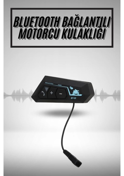 Yeni Nesil Dinleme ve Konuşma Özellikli Intercom Kask Kulaklığı 5.0 Bluetooth