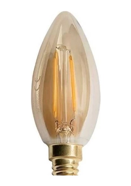 Cata Ct 4280 4W Rustik LED Ampul 2700K Amber E14 Duy