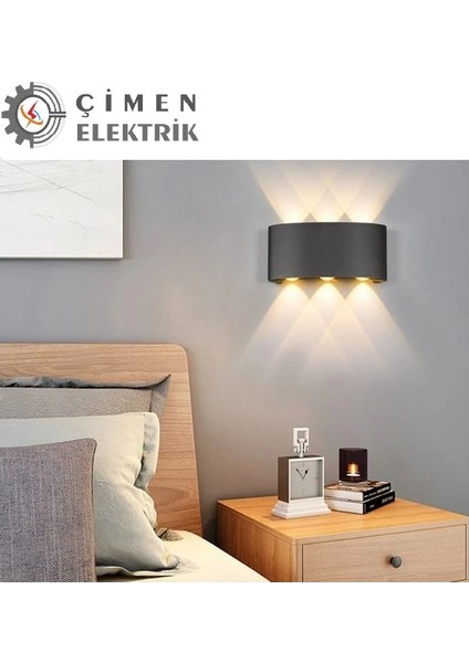 Cata Ct 8011 10W Dış Mekan LED Aplik 3200K Gün Işığı