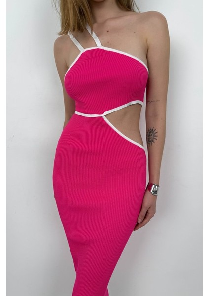 Tek Omuz Bel Dekolteli Elbise modelleri