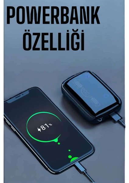 Kablosuz Bluetooth Kulaklık Dokunmatik Kontrol Uzun Pil Ömrü