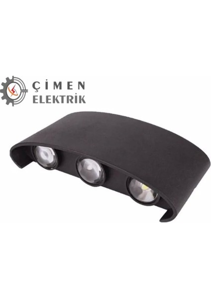 Noas YL83 1012 Dış Mekan 6W LED Aplik 3000K Gün Işığı