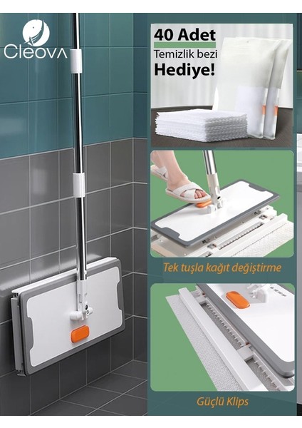 Kullan At Başlıklı Pratik Mop
