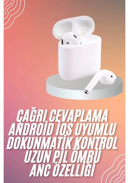 Yeni Nesil Dokunmatik Kontrol Çağrı Cevaplayabilen Kablosuz Bluetooth Kulaklık