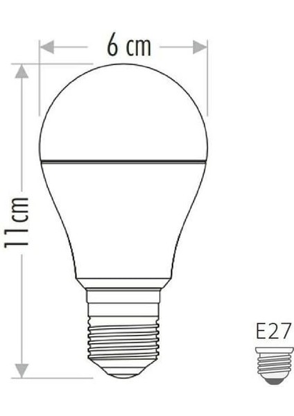 Cata Ct 4276 6 W LED Ampul Yeşil Renk