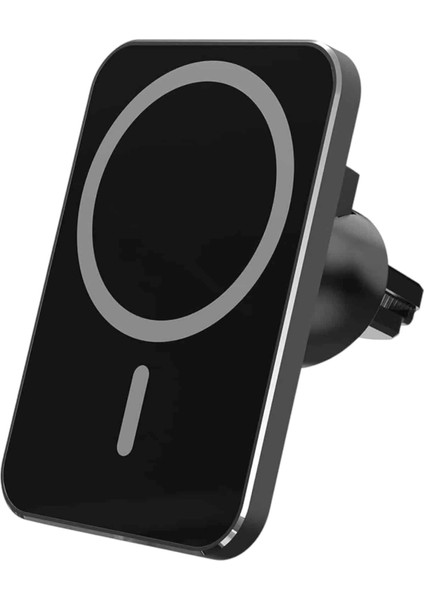 Kablosuz Şarj Aleti Magsafe Araç Içi Manyetik Şarj 15W Ios Uyumlu