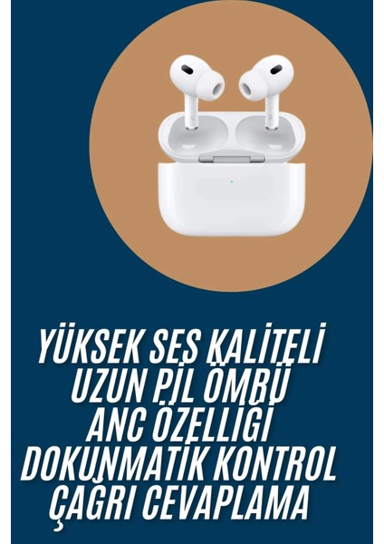 Yeni Nesil Pro Bluetooth Kulaklık Android ve Ios Uyumlu Dokunmatik Kontrol