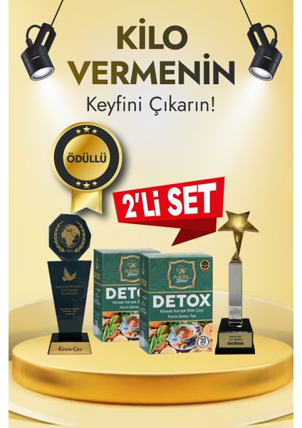 Bitkisel Karışımlı Çay detox form çayı diyette çay (1 Aylık Paket)