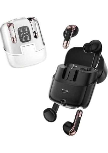 Çift Kulaklıklı Kulakiçi Bluetooth Anc Enc Kablosuz Kulaklık