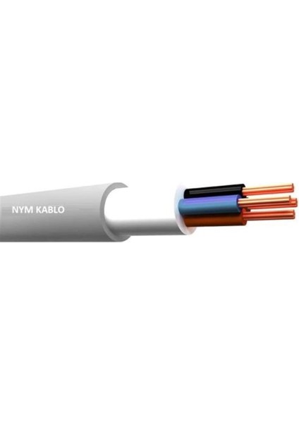 Nym Kablo Bakır 4x6 - Elektrik Tesisatı Için Kaliteli Kablo