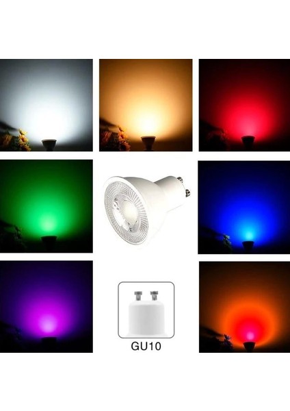 Cata Ct 4215 7W LED Çanak Ampul Mavi Işık