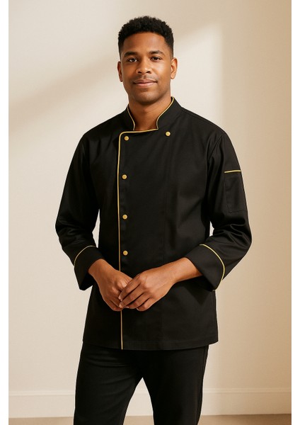 MKWorkwear İsim Nakış Seçenekli - Osaka Şef Ceketi – Modern Aşçı Kıyafeti | Erkek & Kadın Kullanıma Uygun | Kişiye Özel Üniforma ve İş Elbiseleri modelleri