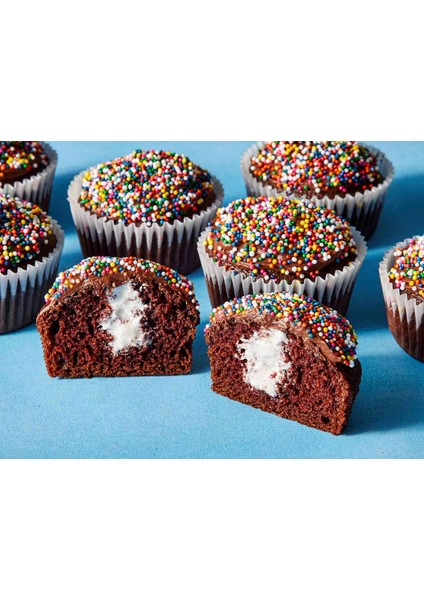 Cupcake Fırın Kalıbı 6 Büyük Bölmeli 6 Bölmeli Muffin Kek Kalıbı