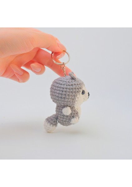 Amigurumi Anahtarlık El Yapımı Anahtarlık Tilki Figürlü Anahtarlık Doğal Anahtarlık modelleri