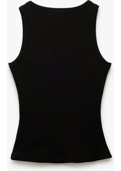 Yeni Sezon Regular Fit Pamuklu Kolsuz U Yaka Atlet