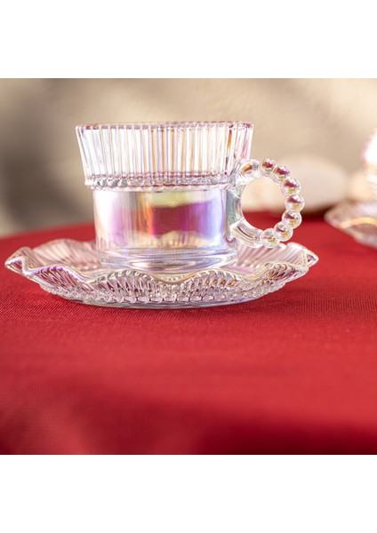 Hatrı Var Gökkuşağı 80 ml 6'lı Kahve Fincan Takımı