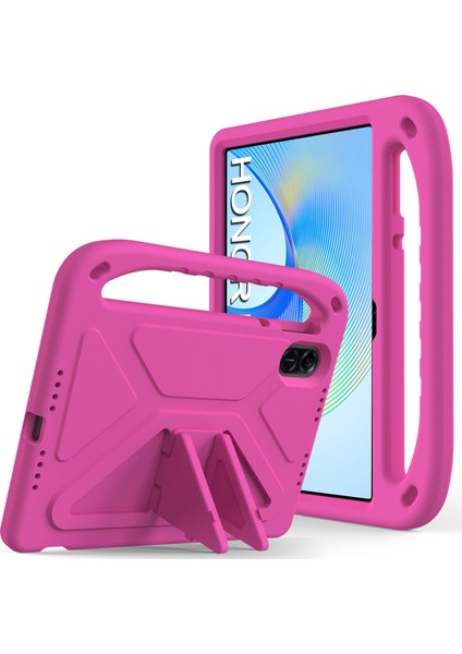 Honor Pad X9/x8 Pro Eva Kılıf El Tutacağı Destek Standı Çocuk Tablet Kılıfı-Gül (Yurt Dışından)