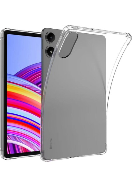 Xiaomi Redmi Pad Pro/redmi Pad Pro 5g/poco Pad Kılıfı Dört Köşe Pro/poco Padtection Şeffaf Tablet Tpu Kılıfı (Yurt Dışından)