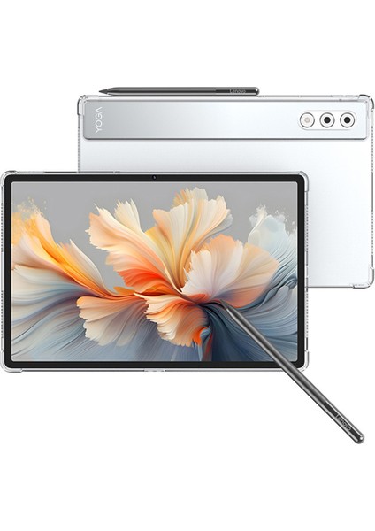 Lenovo Yoga Tab Plus Kılıfı Dört Köşe Darbeye Dayanıklı Şeffaf Tablet Tpu Kılıfı (Yurt Dışından) fiyatları