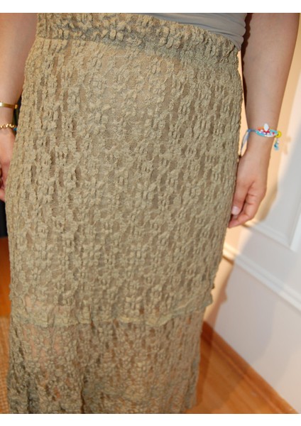 Dantelli Etek Haki indirimleri