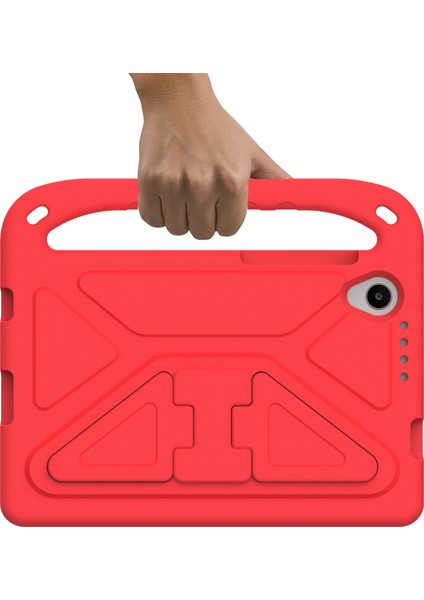 Lenovo Tab M8 (4. Nesil) 2024 TB-301XU/M8 (4. Nesil) 2023 TB-300FU El Tutacağı Eva Tablet Kılıfı Katlanabilir Destekli Tablet Kılıfı-Kırmızı (Yurt Dışından) fırsatları