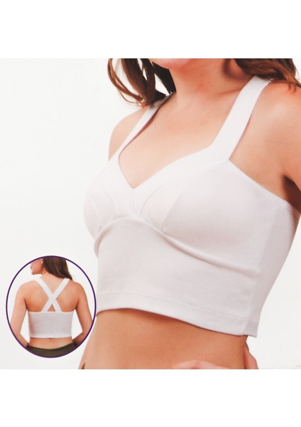 Pedli Crop Siyah 8119
