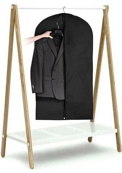 2 Adet Kullanışlı Takım Elbise Kılıfı 100X63 cm 0096