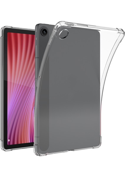Lenovo Tab TB311FU Kılıfı Dört Köşe Darbeye Dayanıklı Şeffaf Tablet Tpu Kılıfı (Yurt Dışından)