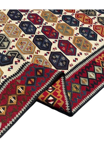 El Dokuma Sıfır Van Kilimi 125X230 Renkli Kök Boya Yolluk Kilim indirimleri