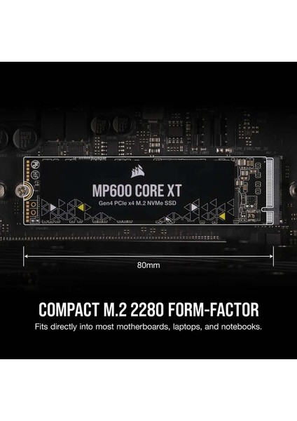 Corsaır MP600 Core Xt 2tb Gen4 Pcıe X4 Nvme M.2 SSD (CSSD-F2000GBMP600CXTR2)