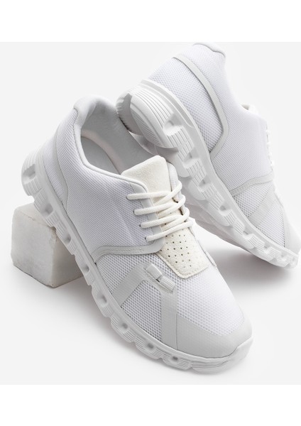 Kadın Sneaker Eva Taban Örgü Triko Koşu ve Yürüyüş Spor Ayakkabı Renvis