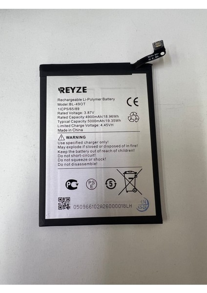 Reyze Tecno Camon 20 Pro BL-49OT Batarya fiyatları