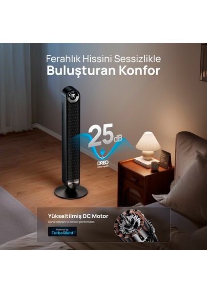 - Akıllı Kule Vantilatör 509S