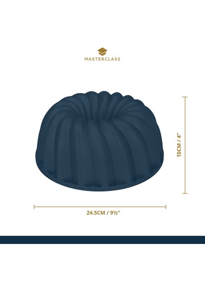 Masterclass Dökme Alüminyum Dekoratif Kek Kalıbı 24.5cm/9 indirimleri