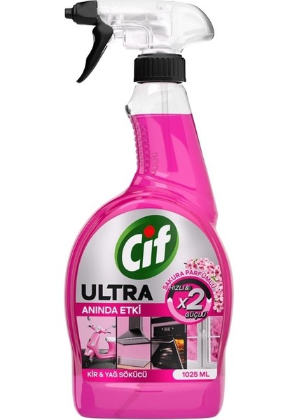 Ultra Anında Etki Kir & Yağ Sökücü Sakura