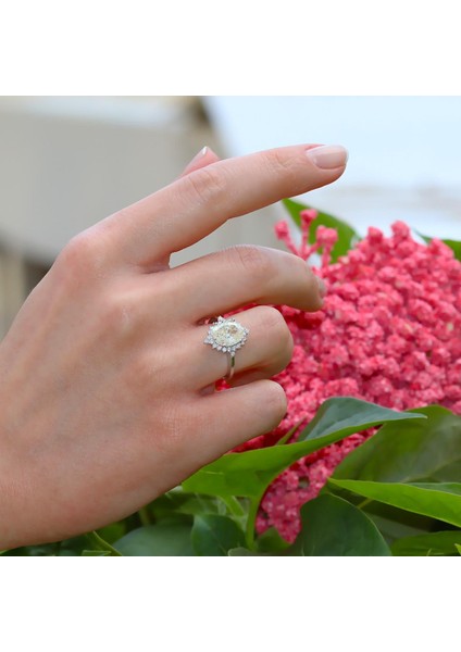 Sky Red Collection Oval Creatif Gümüş Yüzük fiyatları