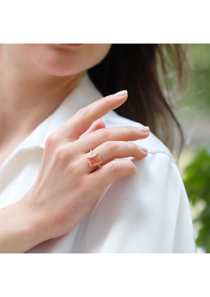 Emerald Icecut Taşlı Gümüş Yüzük fiyatları