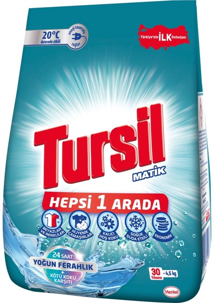 matik yoğun Ferahlık Kötü Koku Karşıtı 4,5 kg