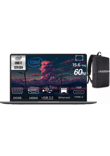 Expertbook P1 I7 13700H P1503CVA-I716512S0D-13 32GB 2tb W11PRO 15.6" Taşınabilir Bilgisayar