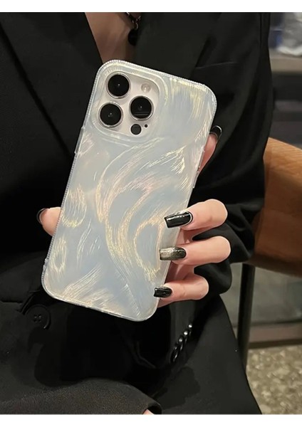 Apple iPhone 16 Pro Max Uyumlu Tüylü Hologramlı Kılıf Darbeye Karşı Dayanıklı Kapak modelleri