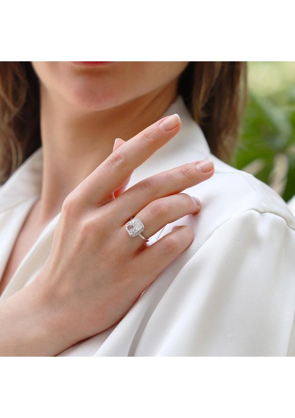 Baget Icecut Taşlı Gümüş Yüzük fiyatları