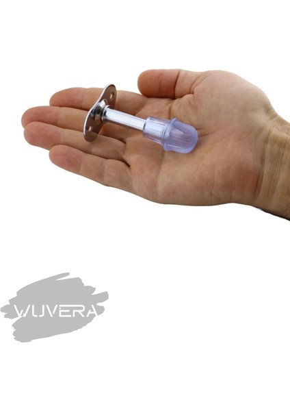 Kapı Kolu Stoperi Krom 8 cm Metal Kapı Tamponu Durdurucu Tutucu Tutacağı Kapı Stopu Silikonlu modelleri