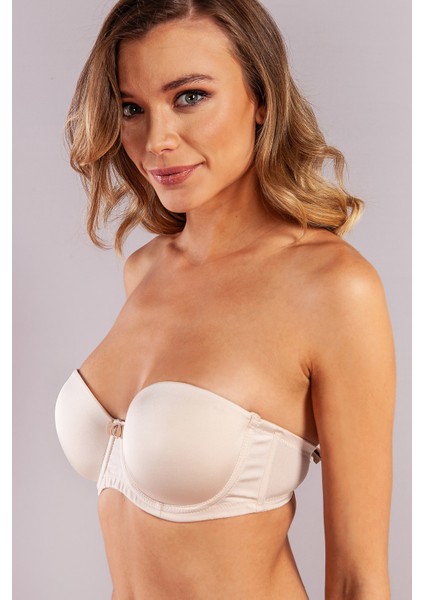 Gabrıella Balconette Foam Cup Bra, Konforlu ve Şık Sütyen, Strapless