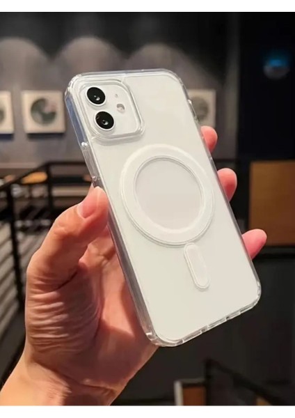 Iphone 11 Magsafe Kılıf Kablosuz Şarj Uyumlu Şeffaf Silikon Kılıf fiyatları