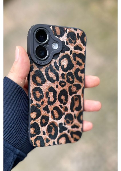 Iphone 16 Uyumlu Kılıf Mat Sarı Leopar Desenli Darbelere Dayanıklı Yumuşak Kamera Korumalı Kapak fırsatları